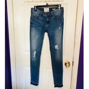 Revice denim blue wash skinny jean